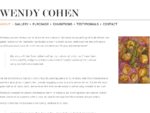 About - Wendy Cohen - Artist