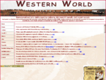 WesternWorld - il sito italiano del mondo western, dei cowboy, del cavallo americano