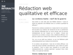 3W Interactive | La Rédaction Web qualitative  efficace