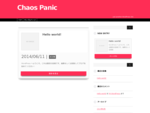 Chaos Panic