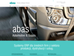 Abas (ERP, PPC, MRP, eBusiness) jest elastycznym i skalowalnym systemem sprawdzonym w ponad 3000