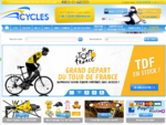 Boutique de vente en ligne d'accessoires de vélos et de vélos complets. Prix attractif et un c...