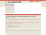 « Présentation  Electricien 82  ACE »