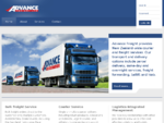 Advance Freight provides New Zealand-wide courier and freight services