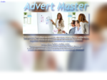 Mārketinga un reklāmas aģentūras Advert Master mājas lapa