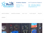 Welcome to Heliline, Helicopters and Airplanes General Aviation Company