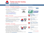 Oficià¡lnà­ strà¡nky obÄanského sdruÅ¾enà­ Äeskà½ svaz Air-hockey – informace, aktuality, f
