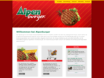Alpenburger aus Pustertal, ein Tiefkühlprodukt mit Rindfleisch aus Südtirol und Trentino, südtiro