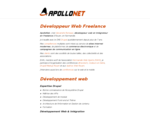 ApolloNet est située à Rouen, Normandie  Création de Site Internet, Développement Web, Intégrat...