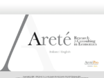 Index Areté - Research Consulting in Economics