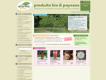 Vente en ligne de produits bio  paysans, livraison partout en France