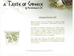 Mavrikos Imports - Exporter of Greek food, wine, ouzo, olive oil, brandy, fish