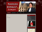 Avocat de Rouen Nadejda Bidault est spécialisée en matière de droit des étrangers et droit civil...