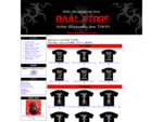 Zen Cart [日本語版] Welcome to the BAAL STORE! - Music, Apparel, ROCK DOLL, Accessory, ecommerce, op