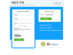 BDY.FR is available for purchase. Get in touch to discuss the possibilities! - DomainStock.com