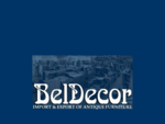 BELDECOR -
antiek, antiques, antik, antikhandel, antiekhandel, wholesale, europe, europa, 
kunst, sc