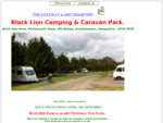 Black Lion Caravan and Camping Park,Tent Site. Caravan Storage.Touring Holiday Caravans. Caravan ...