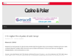 Casino e poker online - guida al gioco .