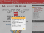 Tel. 43(0)7242-911811 - City Taxi Wels 911811-Ihr Firmen und Business Partner