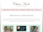 Claire Nicole | Wedding Hair and Makeup | Bridal Hair and Makeup | HOME