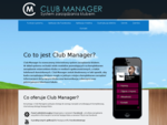 Club Manager - internetowy system zarządzania klubem