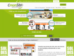 Créer un site internet gratuitement ou créer une boutique en ligne sur CmonSite, c...