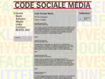 Code Sociale Media - Code Sociale Media
