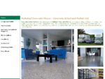 Polished Concrete Floors, Polished Concrete and Concrete Grinding , Concrete Polishing, Diamond Gr