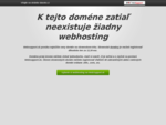 Váš webhosting neexistuje | Websupport. sk