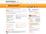 Databack est spécialisé dans la récupération de données sur tous types de supports  disque...