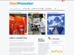 H Direct Promotion παρέχει υπηρεσίες προώθησης πωλήσεων όπως διανομή φυλλαδίων και προγράμματα προώθ