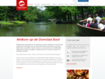 De Domstad Boot bootverhuur voor varen in Utrecht en rondvaarten over de Vecht