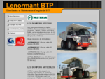 LENORMANT BTP est spécialisé dans la distribution et la maintenance d’engins de BTP et car...