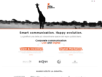 Echo Creative Company. Smart communication. Happy evolution. La giraffa è una delle più straordi