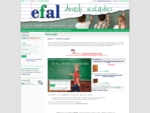 Arredi scolastici - Arredamento scuola - EFAL S. r. l.