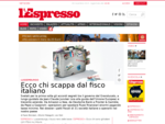 l’Espresso online offre contenuti esclusivi per il web e una ricca selezione di articoli estra