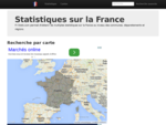 Fr-stats.com est un site détaillant les statistiques concernant la france et ce au niveau des c...