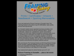 The Framing Factory - Dunedin based full picture framing service - prints, certificates, art, nee
