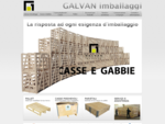 Casse in legno - Galvan Imballaggi srl - Pallet in legno, gabbie in legno, cassse in legno ISPM 15