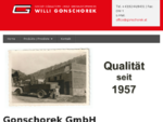 Willi Gonschorek Gerolith Dämmstoffe, Holz- und Baustoffhandel