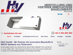 HV GmbH - Ihr Partner für innovative, zukunftsweisende Baustoffe aus Österreich hat sich vor Al