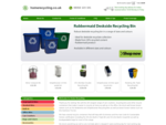 homerecycling.co.uk - Recycling Bins for the home and office