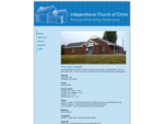 Independence Church of Christ - Coldwater, MS. The House of God building strong Christian homes