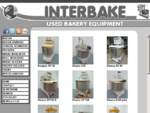 Used bakery equipment sells used baking machines, machinery, mixers, kneaders, dividers, plants