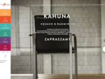Kahuna klub squasha w Warszawie, fitness, wellness, turnieje oraz sklep squashowy. Profesjonalne