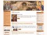 Stránky Řádu karmelitánů, texty o karmelitánské spiritualitě, informace o životě Karmelu v ČR i ve