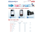 klikniavolej. cz – Volejte a odesílejte SMS zprávy levněji přímo z Vašeho telefonu – bez závazků, b