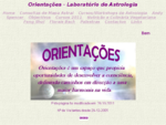 ORIENTAÇÕES - Laboratório de Astrologia - Consultas - Cursos - Workshops