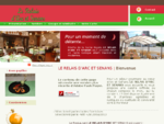 L'hà´tel-restaurant Le Relais d'Arc et Senans situé à  Arc-et-Senans vous propose une cuisine t...