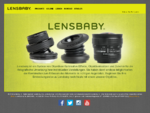 Lensbaby makes Creative Effects SLR camera lenses called the Composer, Muse, and Control Freak. L